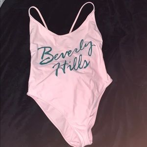 Beverly Hills swim one piece